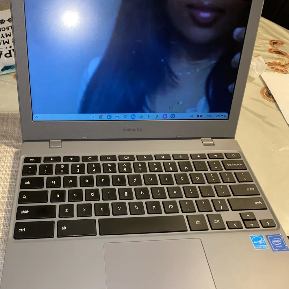 Samsung Silver Chromebook